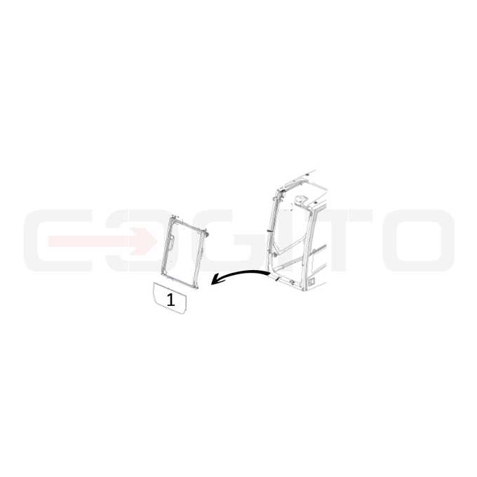 Szyba VOLVO ️EC140C ️EW140C ️11205358 ️
